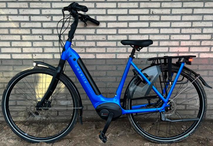Gazelle Grenoble C5, 500wh, belt drive, E-bike, Fietsen en Brommers, Fietsen | Dames | Damesfietsen, Zo goed als nieuw, Gazelle