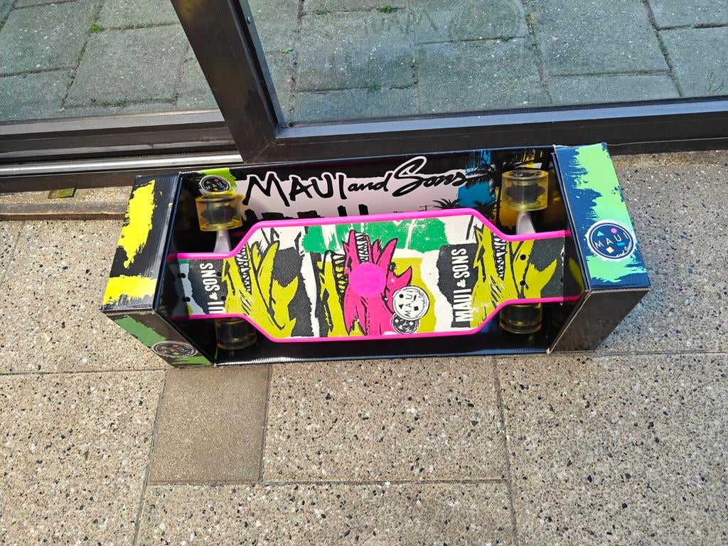 Skateboard,longboard Maui&Sons, Sport en Fitness, Skateboarden, Ophalen of Verzenden, Nieuw, Longboard