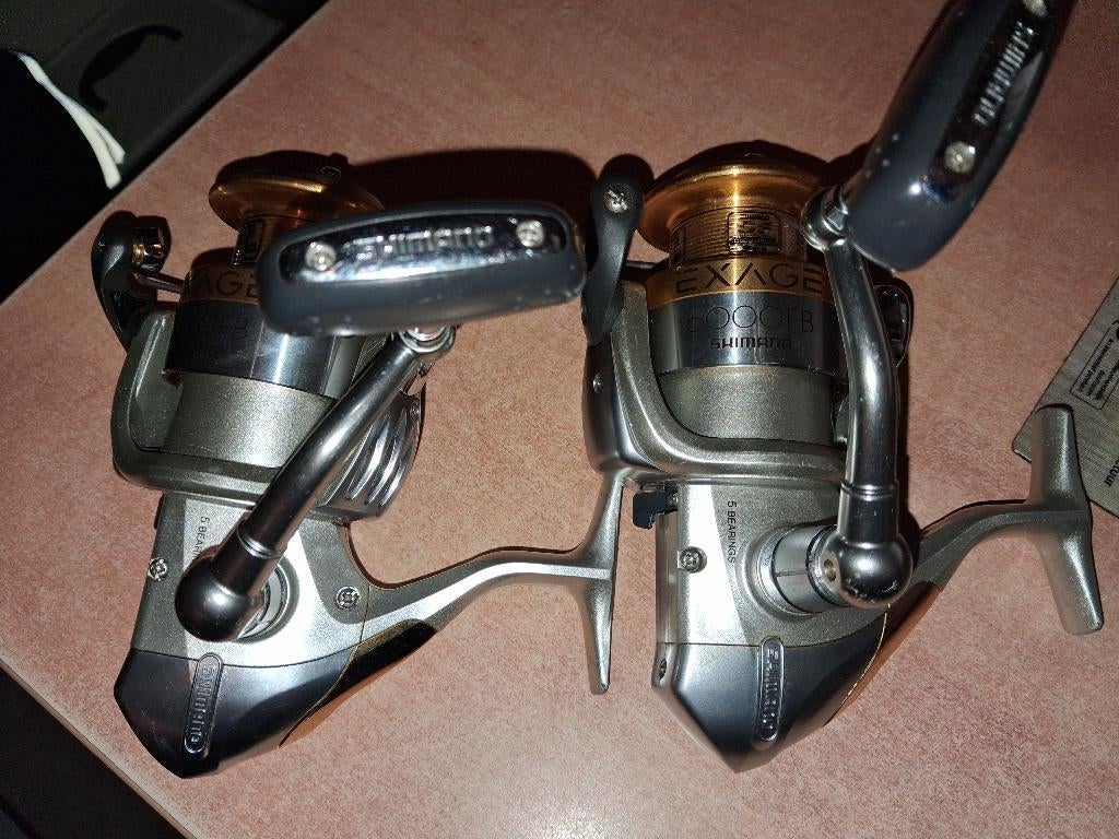 2 NIEUWE shimano,s 6000 fb NIEUW BIEDEN, Ophalen of Verzenden, Nieuw, Molen