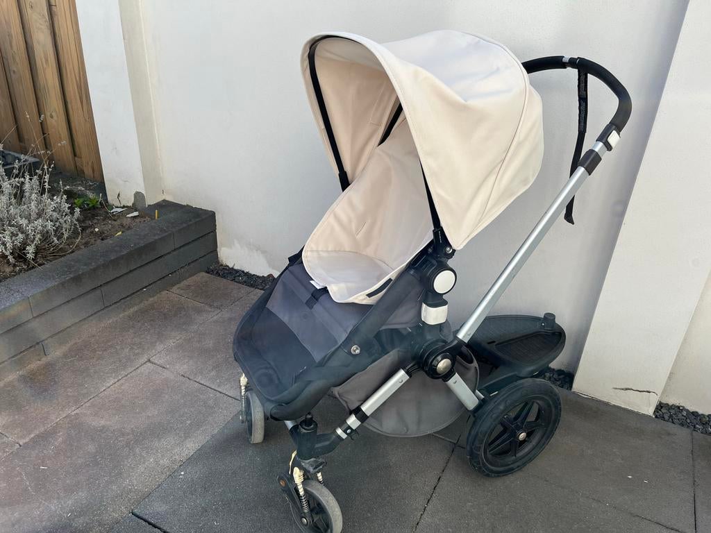 Bugaboo Cameleon met reiswieg, zitje, staplankje, Ophalen, Gebruikt, Bugaboo, Combiwagen