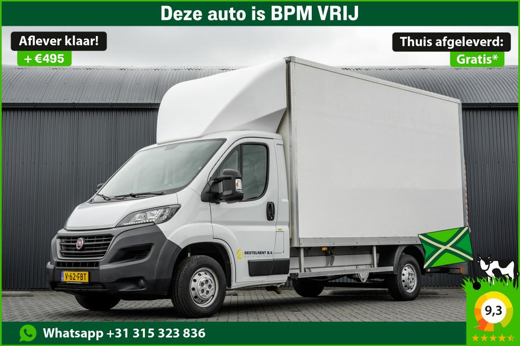 Fiat Ducato *2.3 MultiJet | Bakwagen met Laadklep | Euro 6 |, Auto's, Bestelauto's, Bedrijf, Te koop, ABS, Achteruitrijcamera