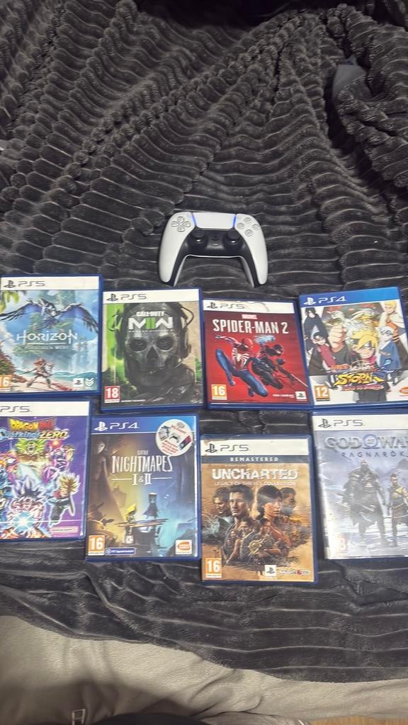 Dieverse spellen en controller, Ophalen, Phat, Zo goed als nieuw, 60 GB