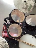 Pearl Export 5-delig drumstel compleet met bekkens en kruk, Muziek en Instrumenten, Ophalen, Zo goed als nieuw, Pearl