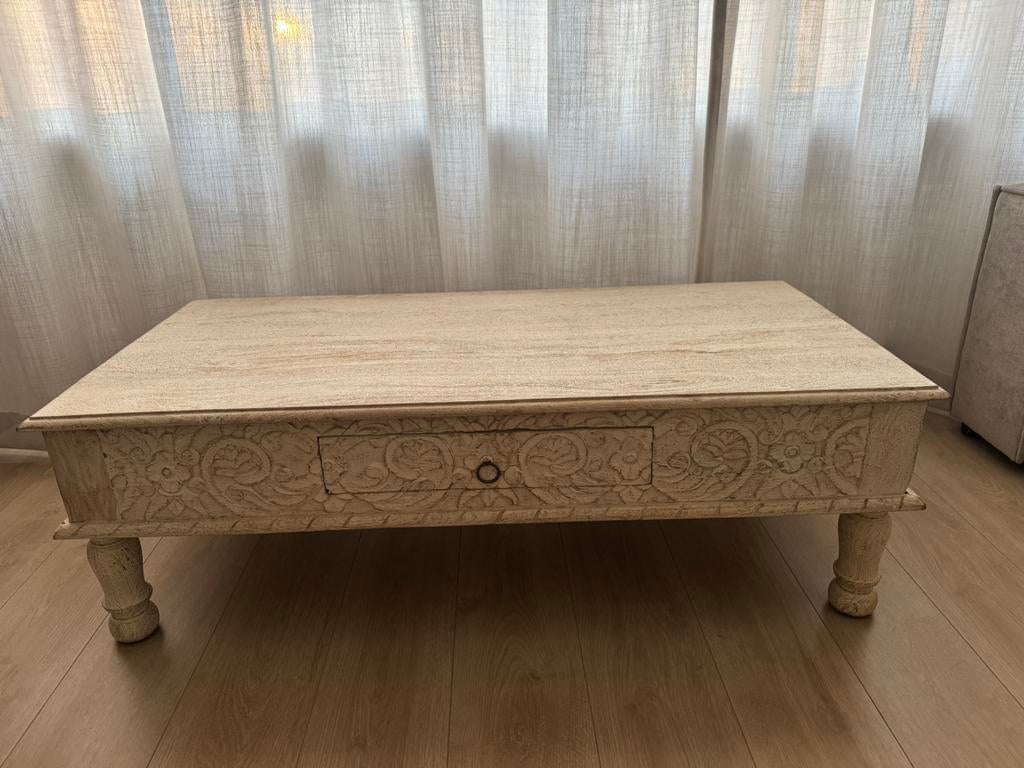 Kalini tafel, oosters/arabisch/ibiza, Ophalen, 50 tot 100 cm, Rond, Zo goed als nieuw
