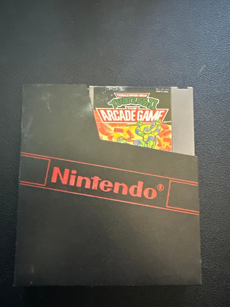 Teenage Mutant Ninja Turtles II: The Arcade Game NES, Spelcomputers en Games, Games | Nintendo NES, Avontuur en Actie, Gebruikt