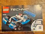 Lego Technic - 42091 Police Pursuit, Ophalen of Verzenden, Zo goed als nieuw, Complete set, Lego