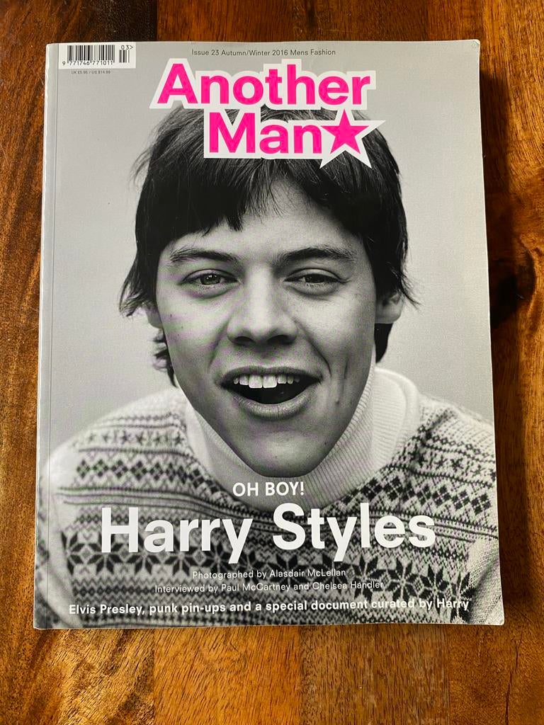 Another Man Magazine 2016 - Harry Styles Cover, Boeken, Ophalen of Verzenden, Gelezen, Muziek, Film of Tv