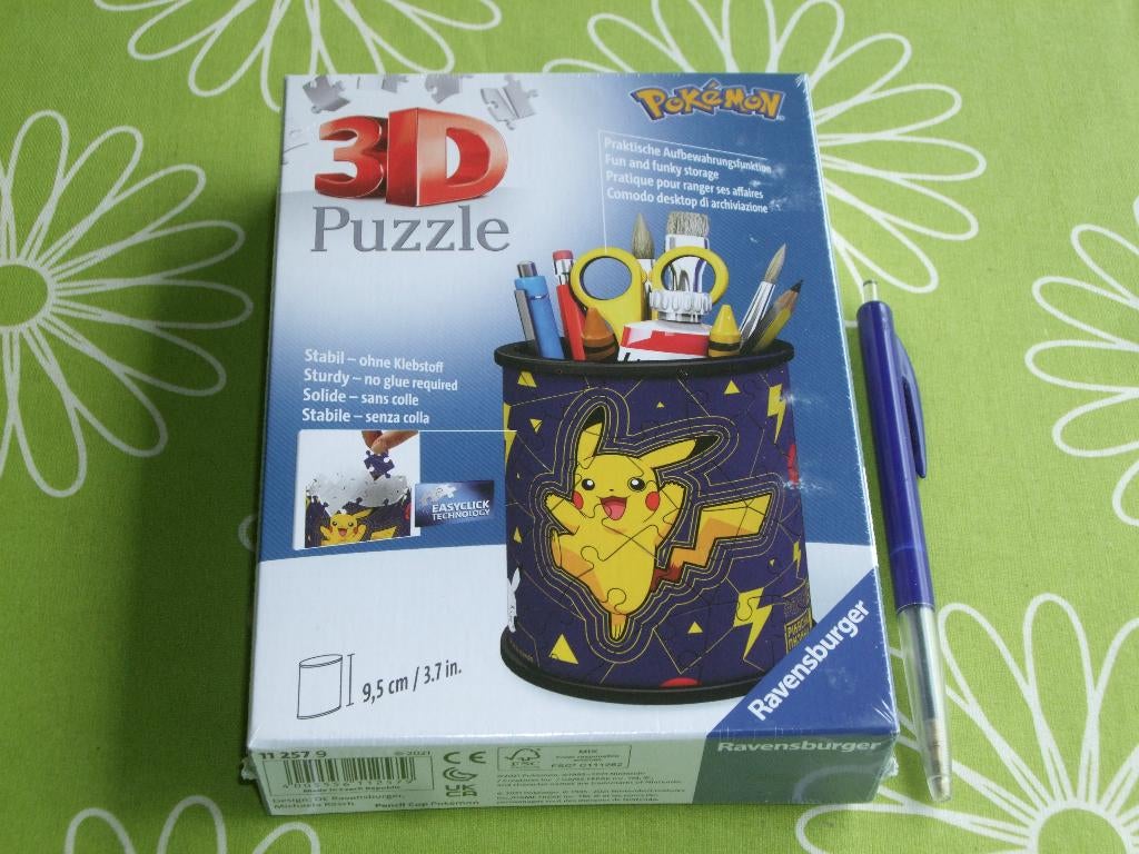 Nieuw in seal: Pokémon 3D puzzel - opbergsysteem, Ophalen of Verzenden, Meer dan 50 stukjes, Nieuw, 6 jaar of ouder
