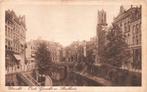 Utrecht, Oude Gracht met Stadhuis, Ophalen of Verzenden, 1920 tot 1940, Ongelopen, Utrecht