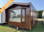 Winterhard houten chalet met 2 slaapkamers gratis gebracht