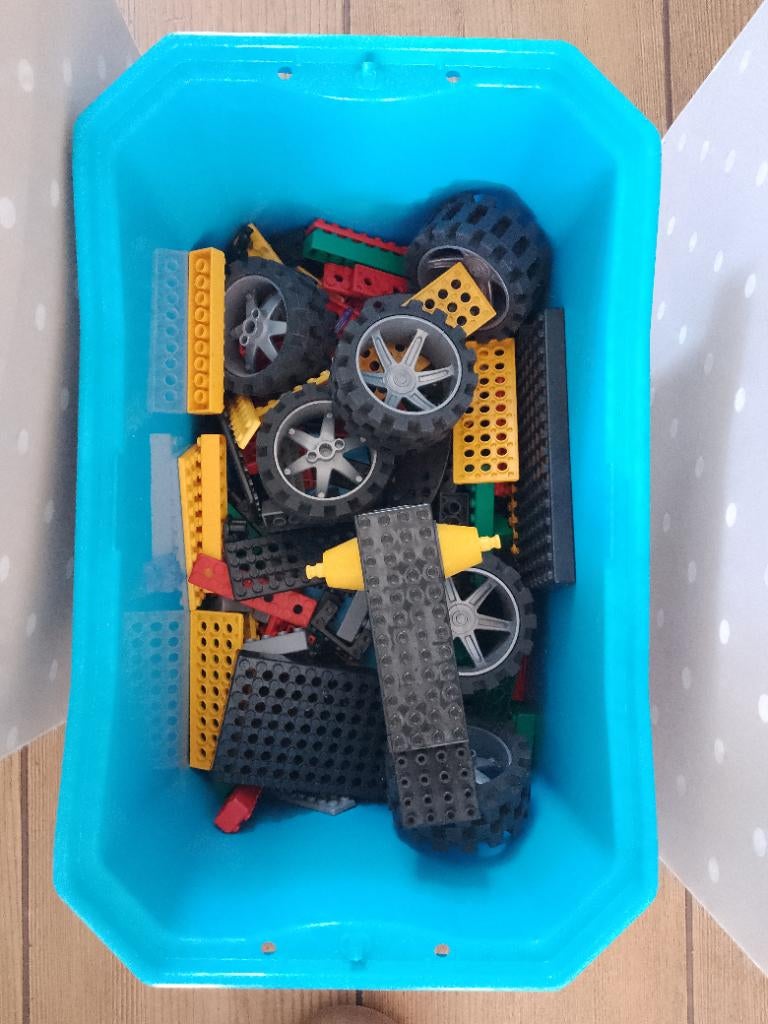 Knex - grote set met 2 motors en achtbaan onderdelen!, Ophalen, Gebruikt, K'nex