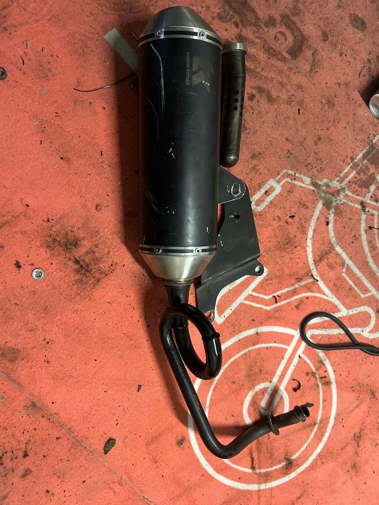Turbo kit uitlaat compleet 4t 2v, Motoren, Ophalen of Verzenden