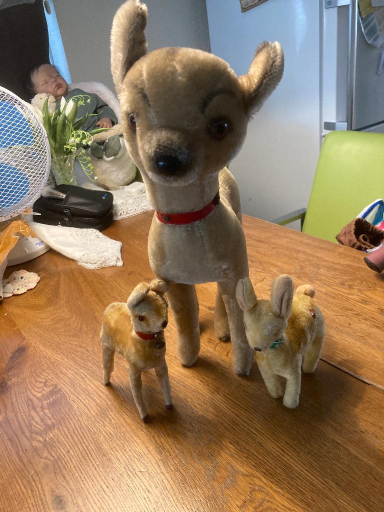 Brocante hertjes Bambi,s, Antiek en Kunst, Ophalen of Verzenden