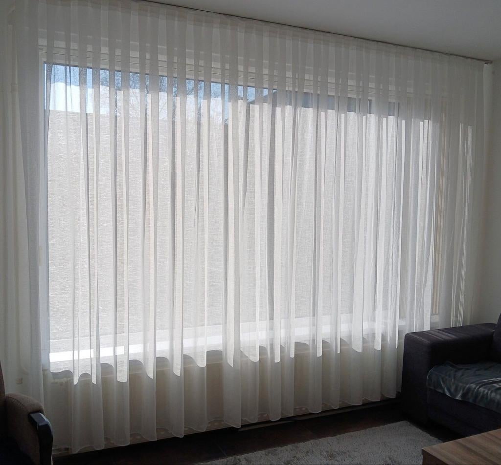 Vitrage nieuw 400x248, Ophalen of Verzenden, Nieuw, 200 cm of meer, 200 cm of meer