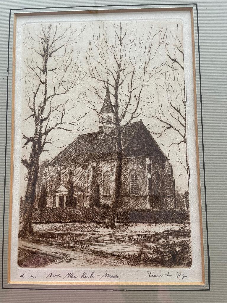 3 Etsjes, Antiek en Kunst, Kunst | Etsen en Gravures, Ophalen of Verzenden