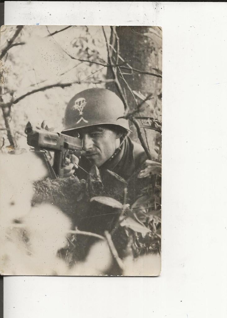 Statif Militair in gevechtstelling  29-6-1928, Ophalen of Verzenden, 1920 tot 1940, Gelopen, Overige thema's