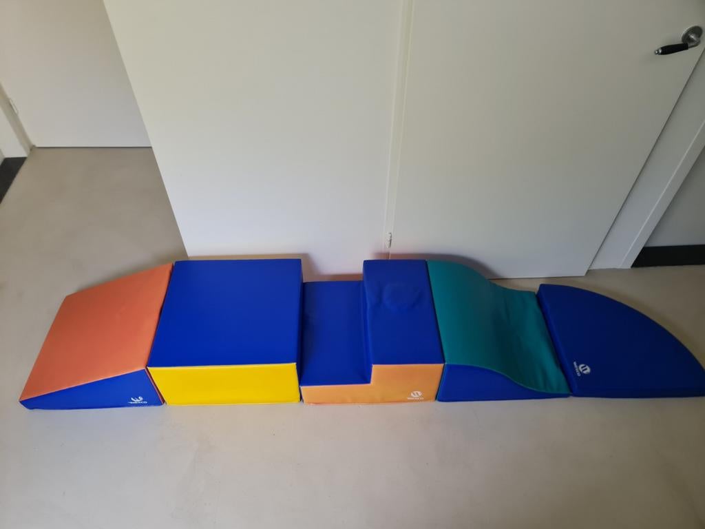 Wesco Softplay Speelset - 5-delig - Parcours / Klimblokken, Kinderen en Baby's, Ophalen, Gebruikt, Overige typen