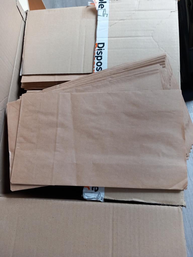 Papieren zakken, Ophalen