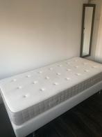 Ikea - 1 pers bed - sultan - hesseng - boxspring, Ophalen, 90 cm, Eenpersoons, Zo goed als nieuw