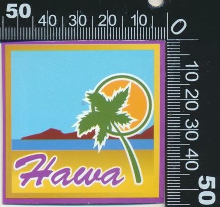 Sticker: Hawaii (2), Ophalen of Verzenden, Zo goed als nieuw, Bedrijf of Vereniging