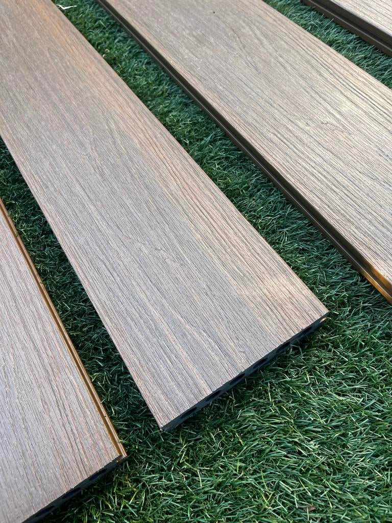 Composiet vlonderplanken - Duurzaam en Onderhoudsarm, Tuin en Terras, Terrasdelen en Vlonders, Ophalen, Zo goed als nieuw, Composiet