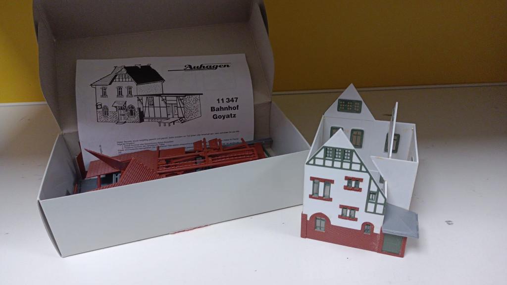 Station goyatz auhagen 11347 deels gebouwd, Overige merken, Gelijkstroom of Wisselstroom, Brug, Tunnel of Gebouw, Ophalen of Verzenden