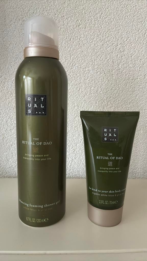 RITUALS of DAO douchegel + bodycrème NIEUW, Sieraden, Tassen en Uiterlijk, Uiterlijk | Lichaamsverzorging, Ophalen of Verzenden