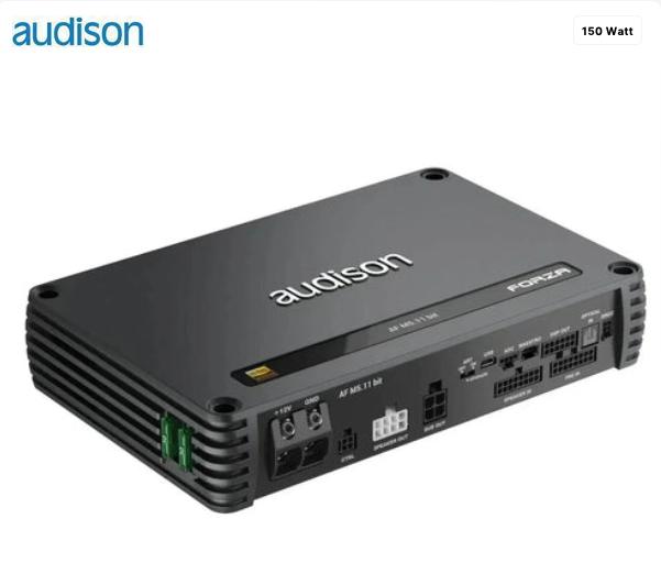 Audison Forza AF M5.11 bit DSP High Power autoversterker, Auto diversen, Autospeakers, Audison, Ophalen of Verzenden, Zo goed als nieuw