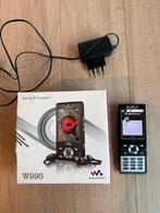 Sony Ericsson W995 Mobiele Telefoon - Compleet met doos, Telecommunicatie, Mobiele telefoons | Sony, Gebruikt, Schuifmodel, Zwart