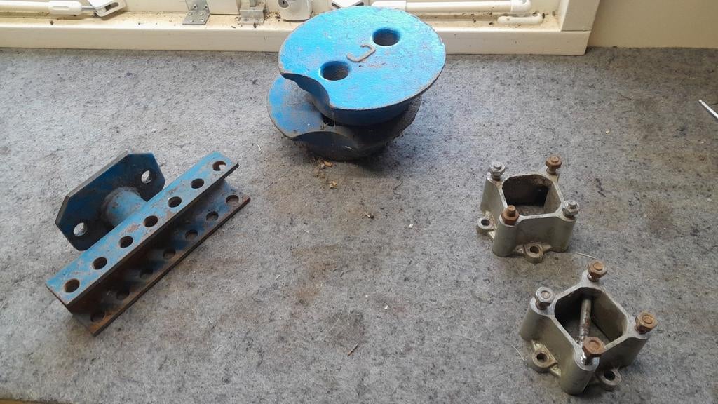 tuintractor bcs trekhaak verbreder spoorverbreders frees, Ophalen of Verzenden, Gebruikt