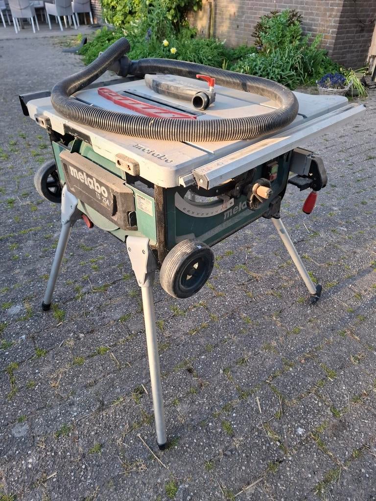 Metabo TS 254 Tafelzaag - Werkt niet, voor onderdelen, Doe-het-zelf en Verbouw, Gereedschap | Zaagmachines, Ophalen, Gebruikt