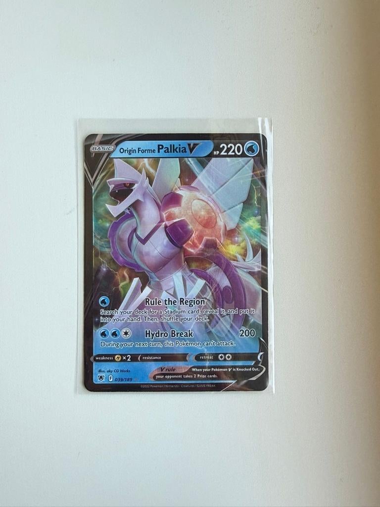 Origin Forme Palkia V - 039/189 - Astral Radiance Pokémon, Verzenden, Nieuw, Losse kaart, Foil