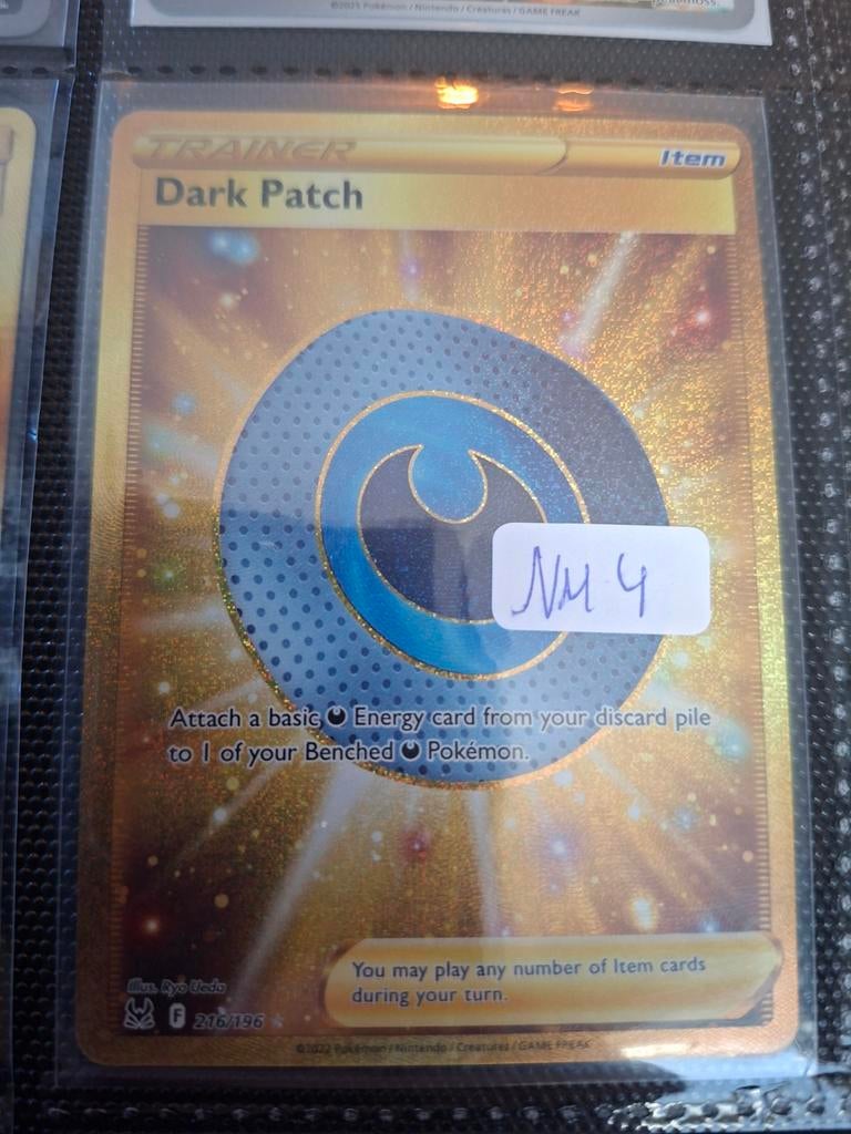 Pokémon Dark Patch Trainer kaart 216/196, Ophalen of Verzenden