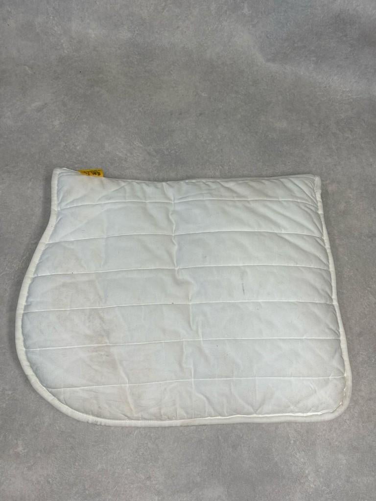 Kavalkade dekje pad wit full spring, Full (L), Ophalen of Verzenden, Springdekje, Gebruikt