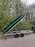 Henra 3 zijdige kipper aanhanger + rijplaten, Ophalen of Verzenden, Zo goed als nieuw