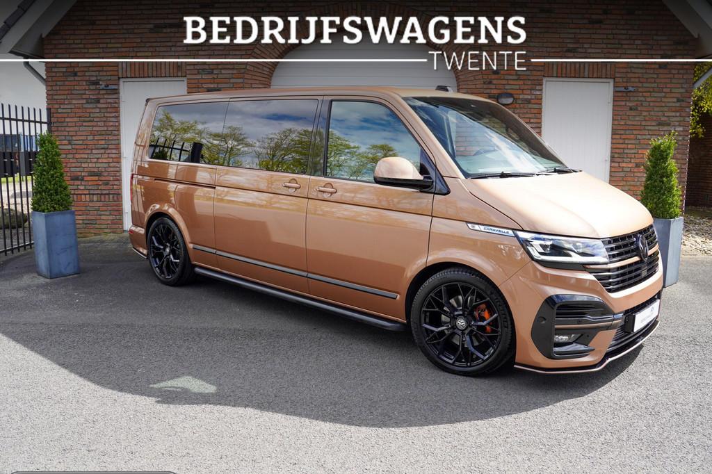 Volkswagen Transporter 2.0 TDI 204PK L2H1 DUB/CAB BWT Costum, Auto's, Bestelauto's, 15 km/l, Gebruikt, Volkswagen, 2296 kg