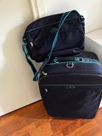 Samsonite koffer met bagage tas, Overige materialen, Zo goed als nieuw, 70 cm of meer, 55 cm of meer