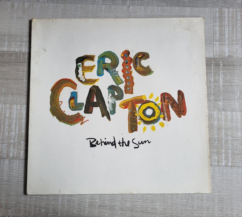 Lp Eric Clapton - Behind the sun, Ophalen of Verzenden, Gebruikt, 12 inch, Poprock