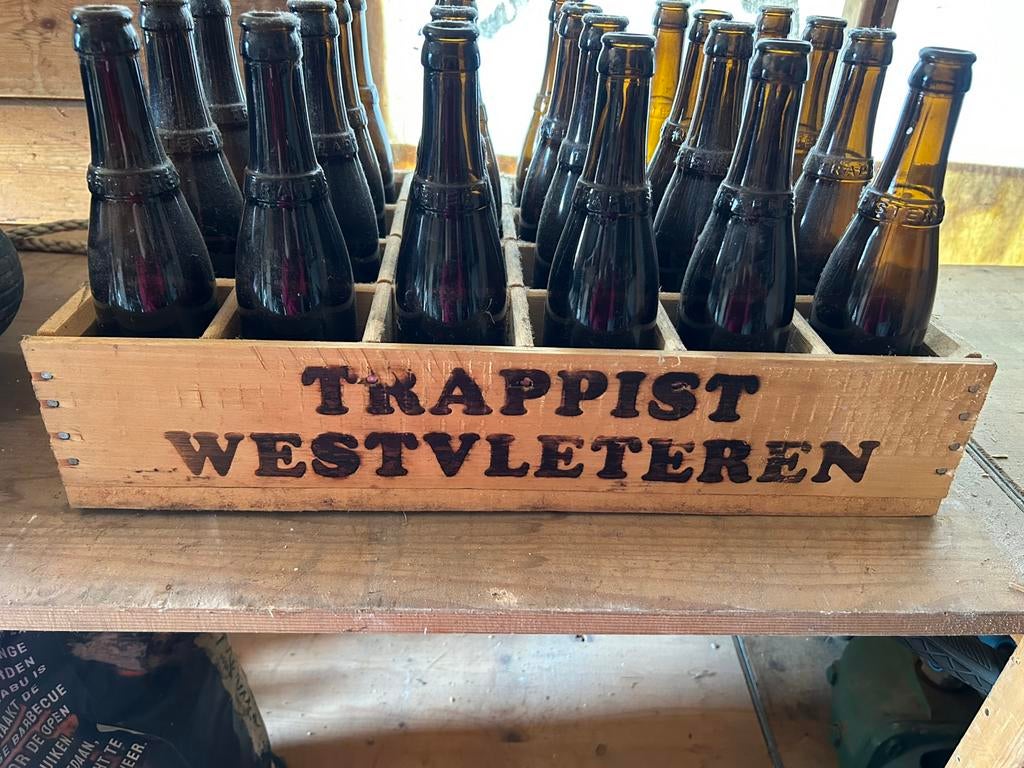 Trappist westvleteren (leeg), Verzamelen, Biermerken, Ophalen, Zo goed als nieuw, Flesje(s), Overige merken