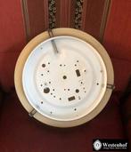 Vintage plafondlamp - plafonnière met de zon lamp kap, Huis en Inrichting, Lampen | Plafondlampen, Ophalen of Verzenden, Gebruikt