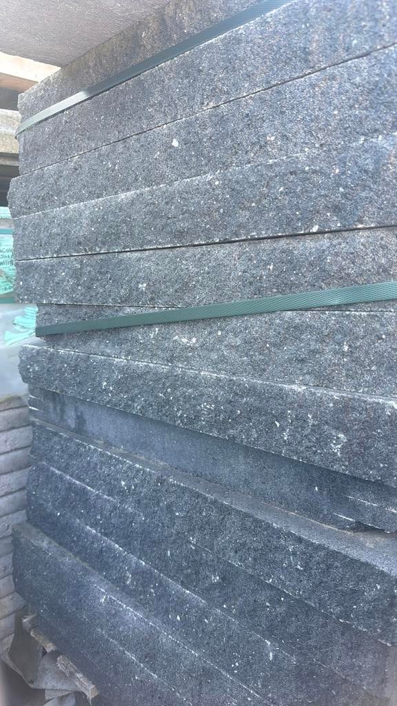 Afdekplaat-muurelement 25x60x6 antraciet, Ophalen, Nieuw, Minder dan 25 cm, Border