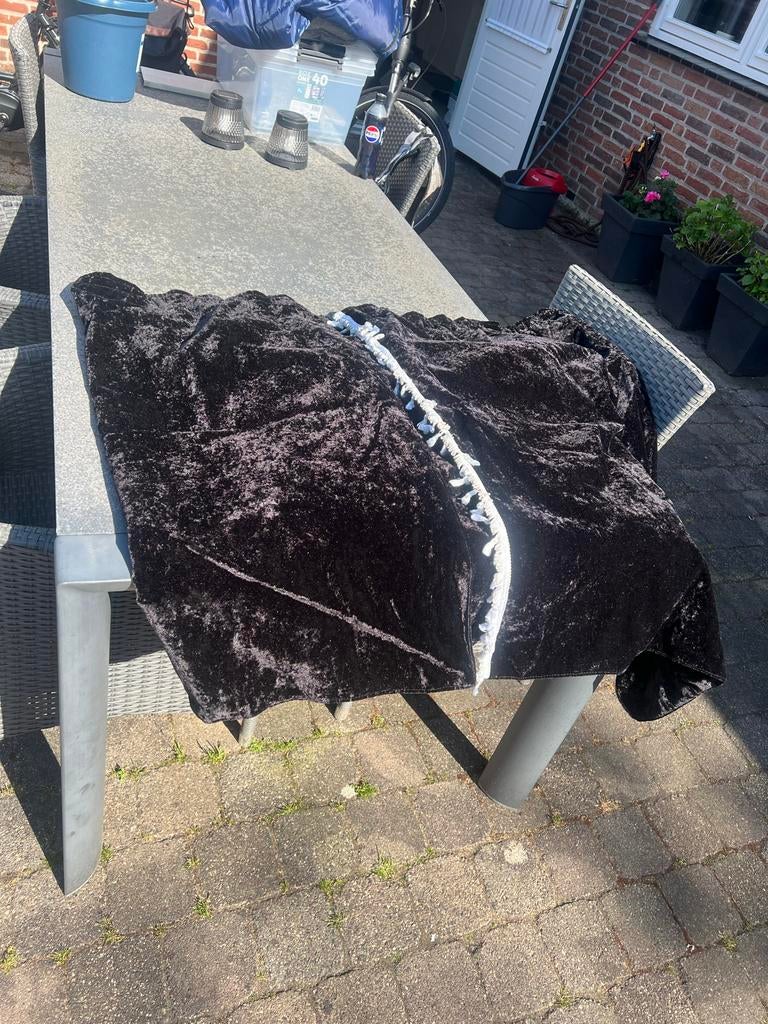 Nette zwarte gordijnen voor vrachtwagen, Minder dan 50 cm, Gebruikt, Zwart, Ophalen of Verzenden