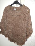 2x cape omslag 1x Biaggini ajour franje camelbruin nieuw, Kleding | Dames, Biaggini, Ophalen of Verzenden, Nieuw, Bruin
