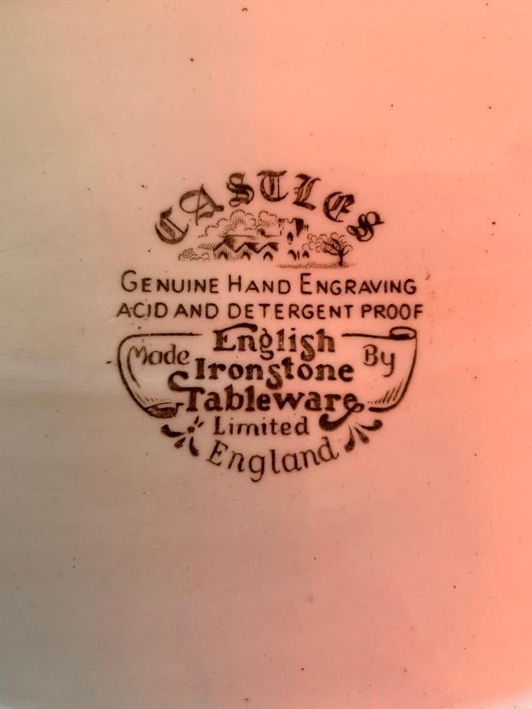 Engels servies Castle, Ophalen, Zo goed als nieuw, Overige stijlen, Porselein