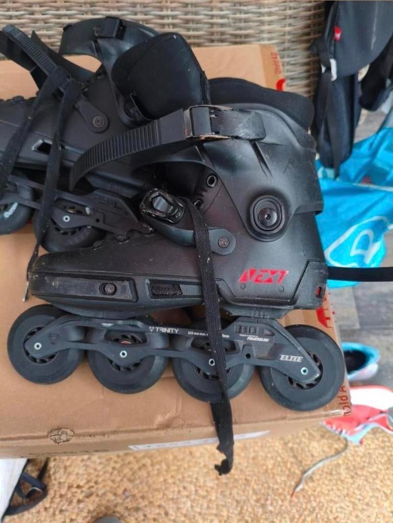 Powerslide Next Core Black 80 maat 41-42, Sport en Fitness, Skeelers, Ophalen of Verzenden