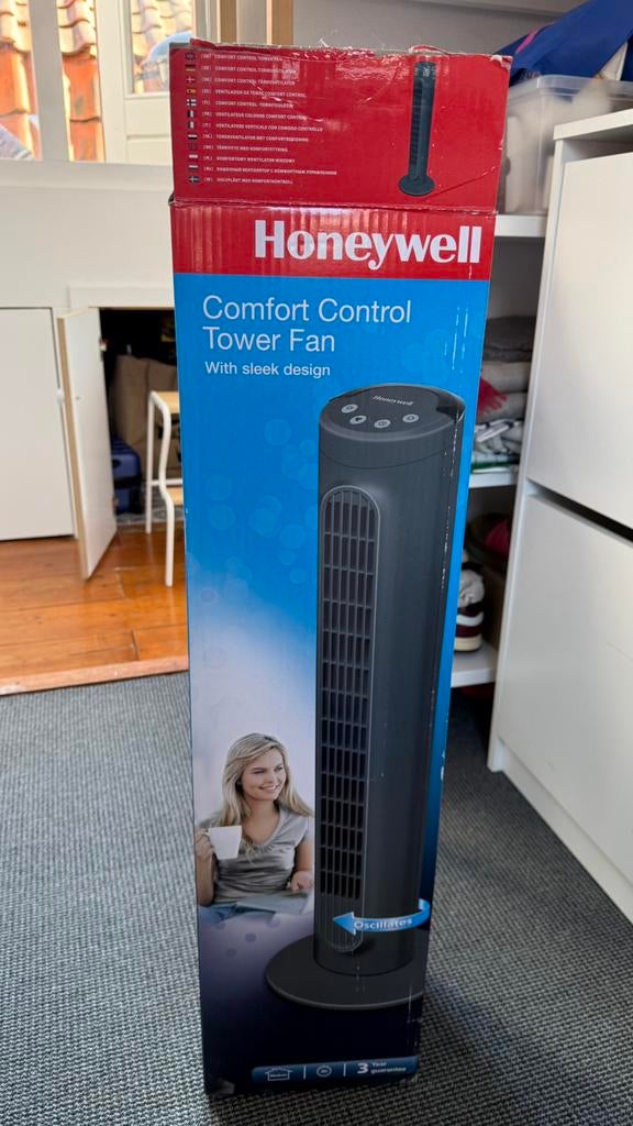 Honey Turmventilator, Ophalen of Verzenden, Zo goed als nieuw