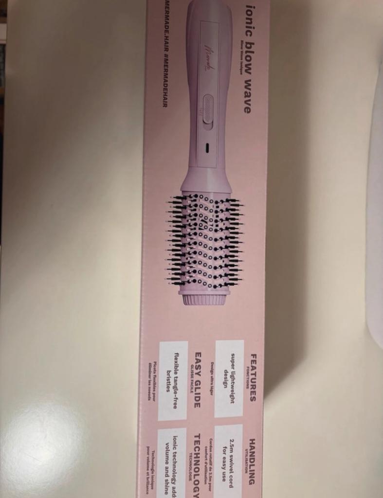 Nieuw Mermade Hair Blow Dry Brush Roze Warmluftbürste NIEUW, Ophalen, Nieuw, Föhn of Haardroger