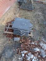 Nieuwe terastegels 60x60 13.5 m2 37 stuks nieuw antraciet, Ophalen, Nieuw