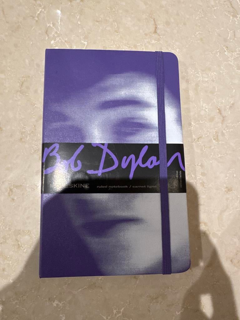 Nieuwe limited edition moleskine Bob Dylan notebook, Diversen, Notitieboeken, Ophalen of Verzenden, Nieuw