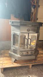 Barbas houtkachel 8 a 10 kw, Ophalen, Gebruikt, Houtkachel, Vrijstaand